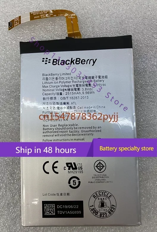 For BlackBerry q20 Battery Q20 Mobile Phone Battery Bpcls00001b Battery