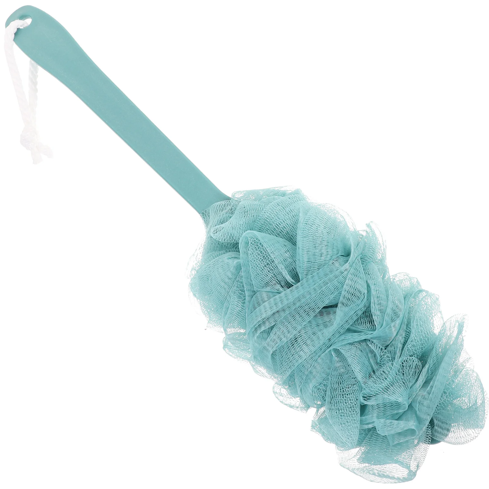 

Deluxe Mesh Brush Long Handle Body Sponges Brush Body Sponges Scrubber Back Shower Blue Bathroom Tool Exfoliating Cleaning