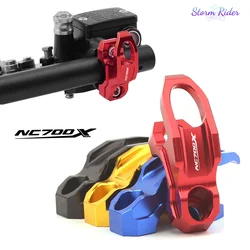 For Honda Nc750X Nc700X Nc700 Nc750 Nc 700x 750x Motorcycle Accessories CNC Aluminum Helmet Hook Holder Clamp Bracket Cylinder