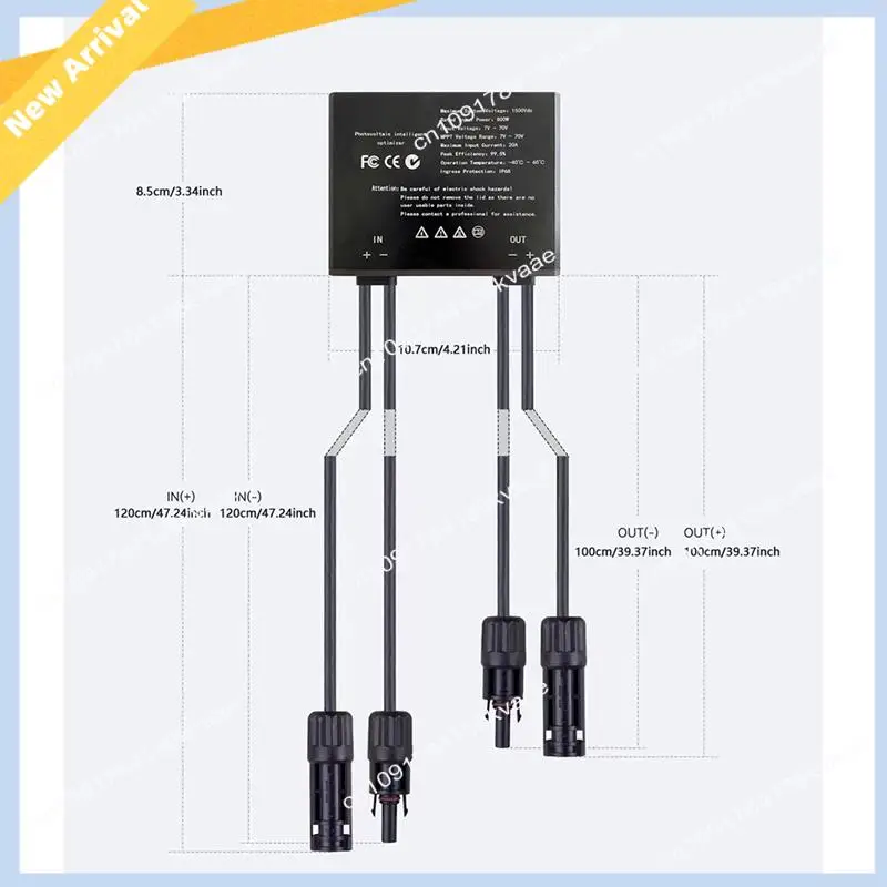 M01K 800W MPPT Power Optimizer Solar PV Optimization Módulo de reforço de eficiência Módulo de reforço de eficiência solar