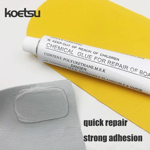 Imagen 2 del producto KOETSU Pegamento de PVC Pegamento marino para paletas SUP, barcos inflables - Adhesivo fuerte, Pegamento marino multiusos