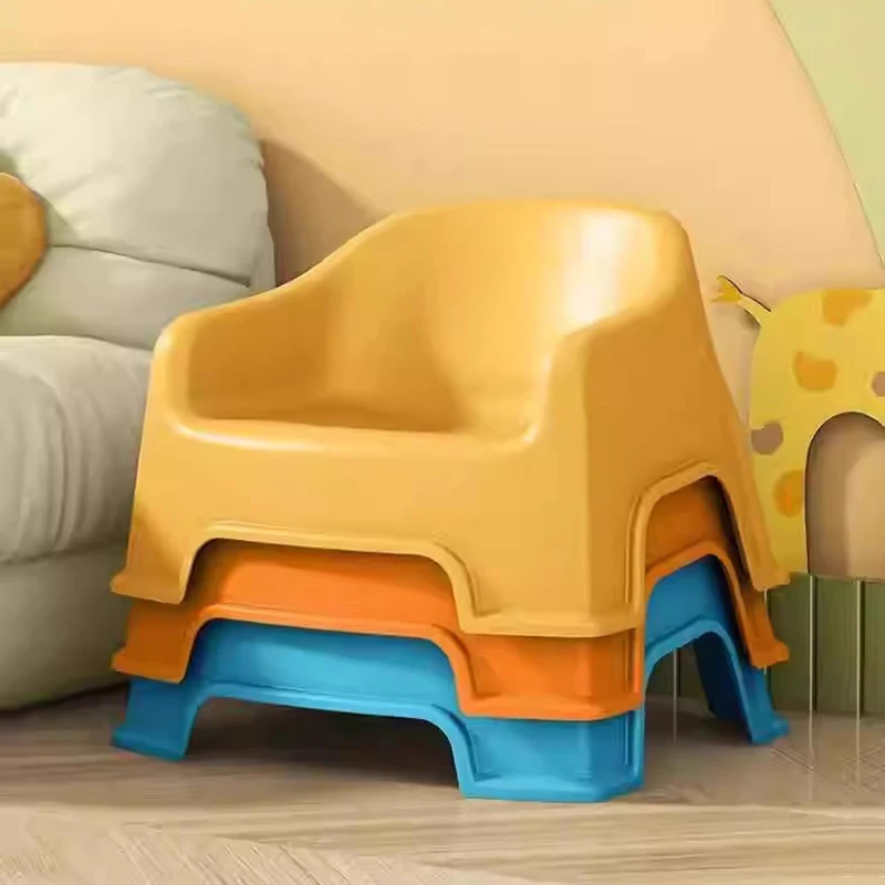 

Cute Children Bathroom Chair Living Room Plastic Designer Space Saving Stackable Stool Nordic Bedroom Cabeceros Trendy Furniture