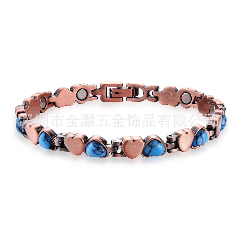 

Women's Vintage Magnetic Bracelet Creative Alloy Jewelry Wholesale Cross-Border Factory Direct Sale Fashion Accessory
