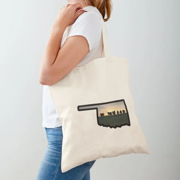

Oklahoma Tote Bag foldable reusable bag tote bags cloth bags Handbags large size bags