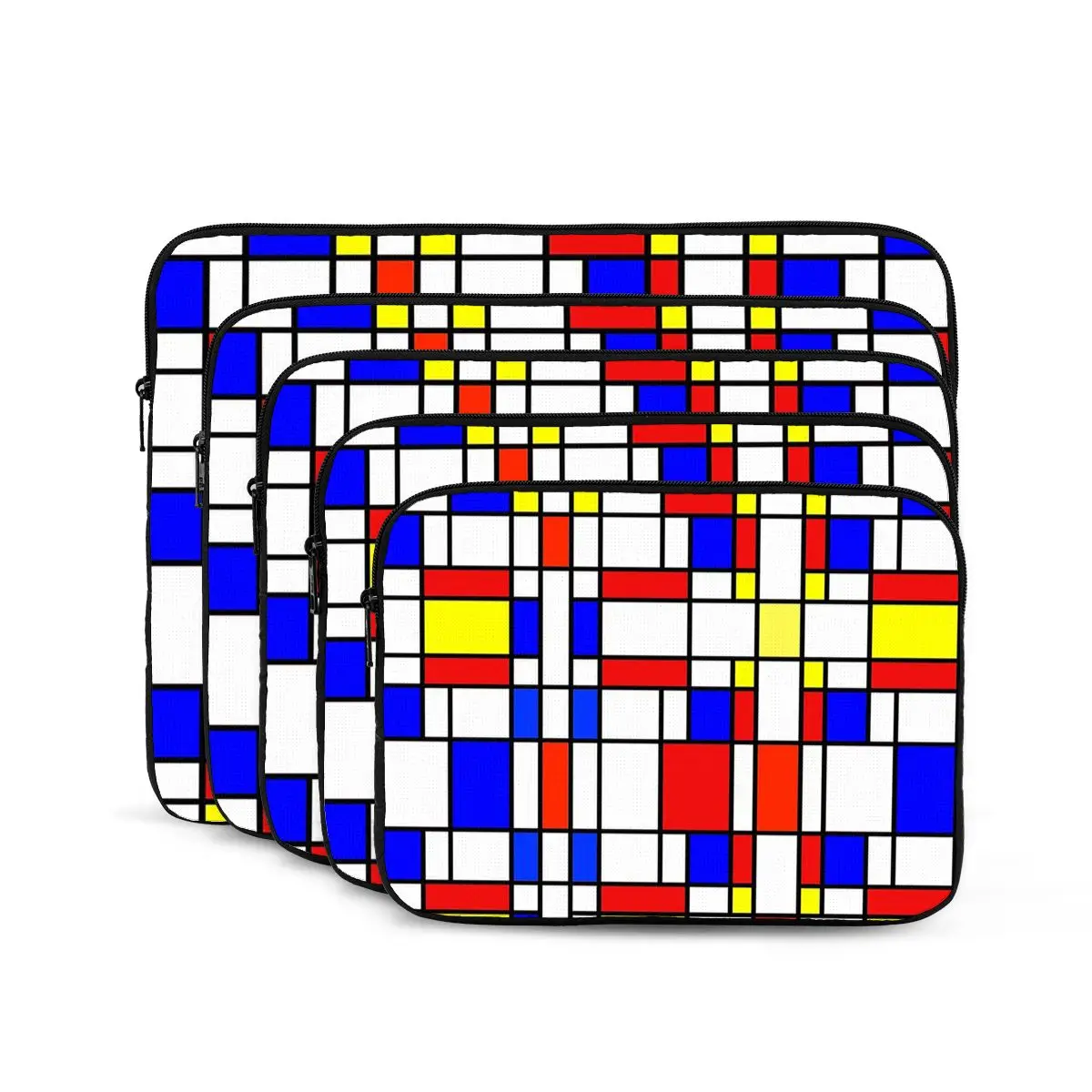 

Piet Mondrian De Stijl Notebook Laptop Bag Case Pouch Notebook Sleeve Cover Bag Tablet Shockproof Case Bag