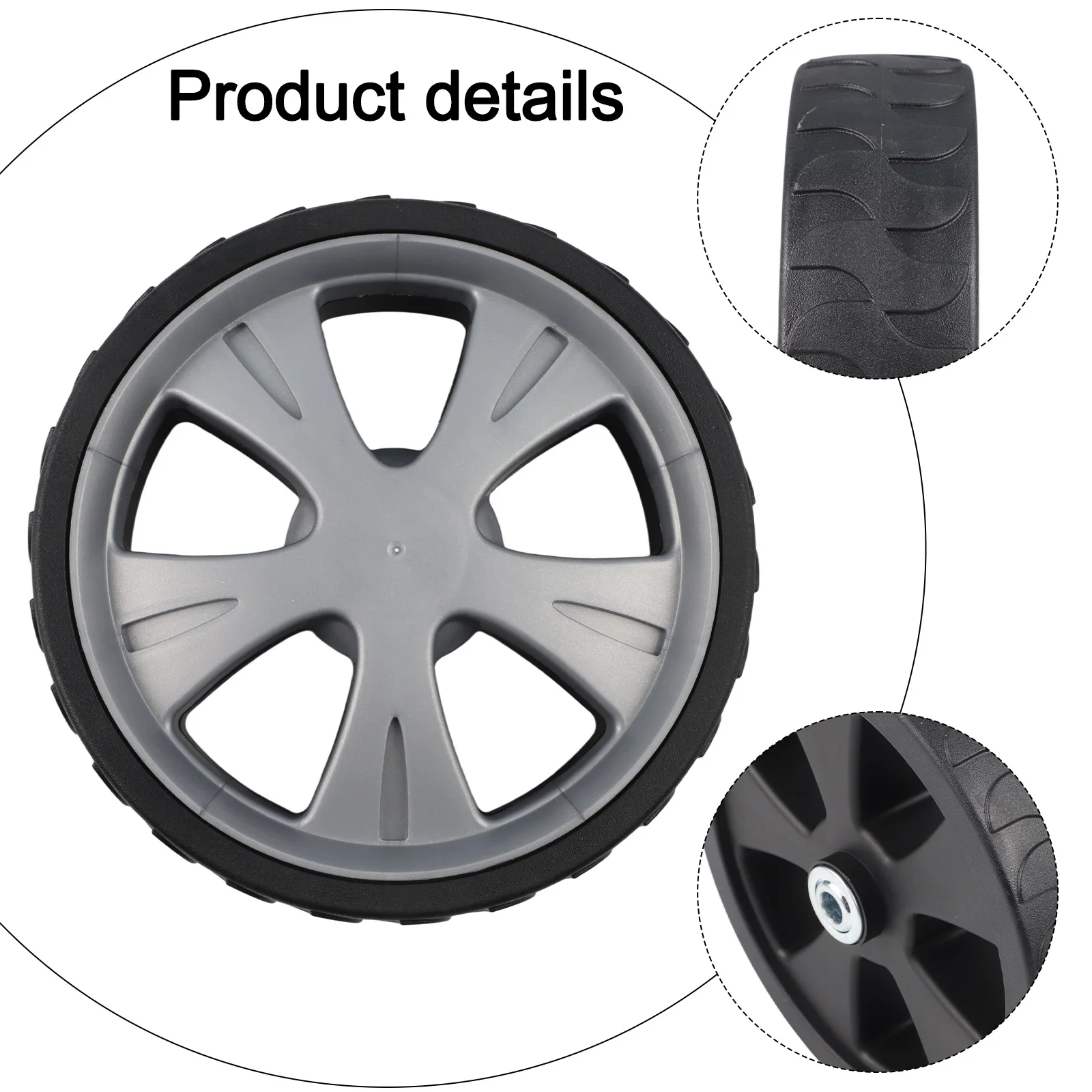 For ALKO Compatible Lawn Mower Wheel for Models 5 17 5 18 51 0 51 7 51 8 527 51 3 51 4 51 5 5200 Robust Material
