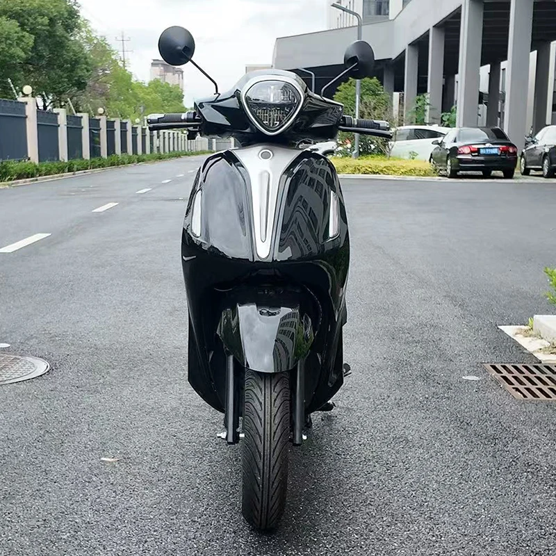 

SXLL Zhejiang China Sport Bike 2000W Black Electric Moped with 1500W Motor 72v Lithium EEC DOT Approved 60km/h Scooter M6 New Mo
