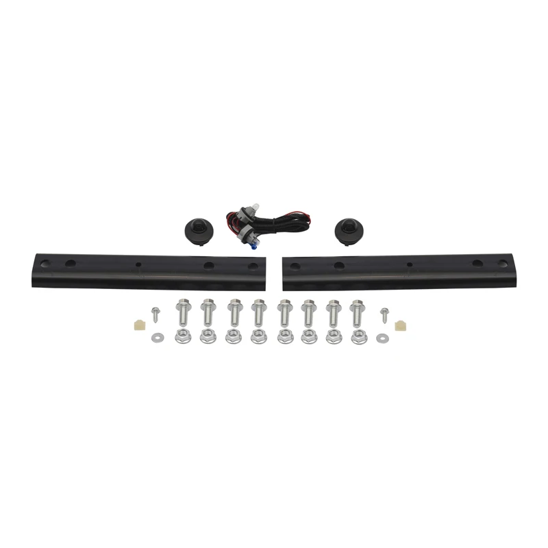 Auto Part Black W/Sensor Holes Rear Bumper For Ford F250 Super Duty 2001-2007 FO1102347