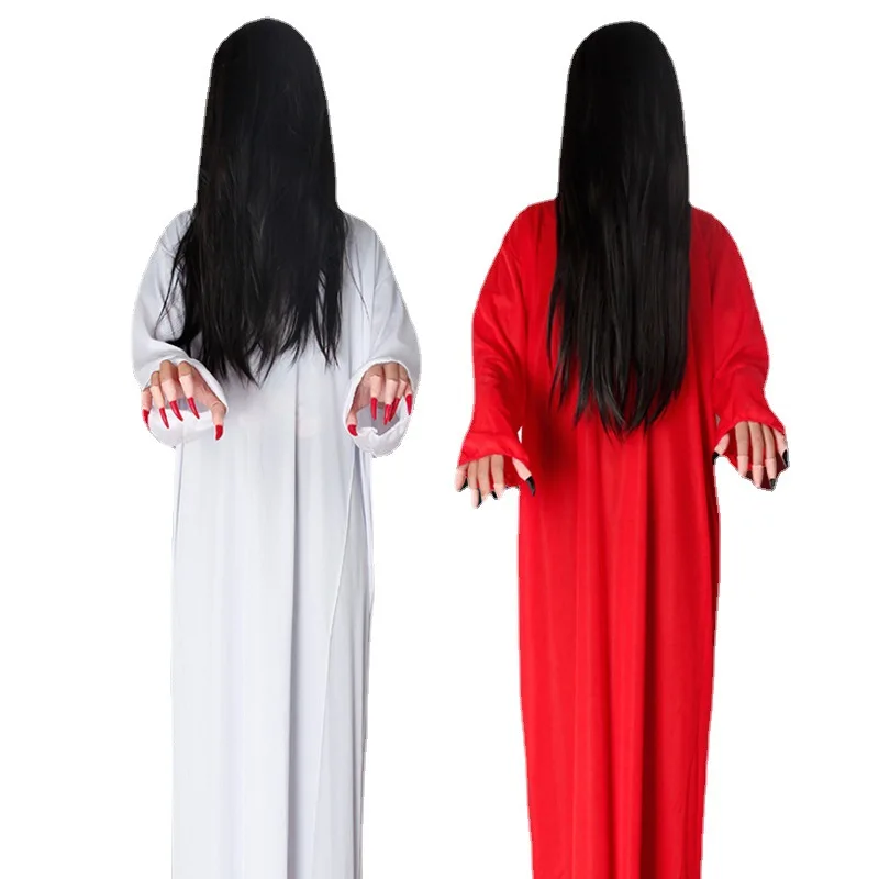 Halloween Adult Chastity Girl Ghost Bride Terror Vampire Pen Fairy Ball Makeup Prop Costume