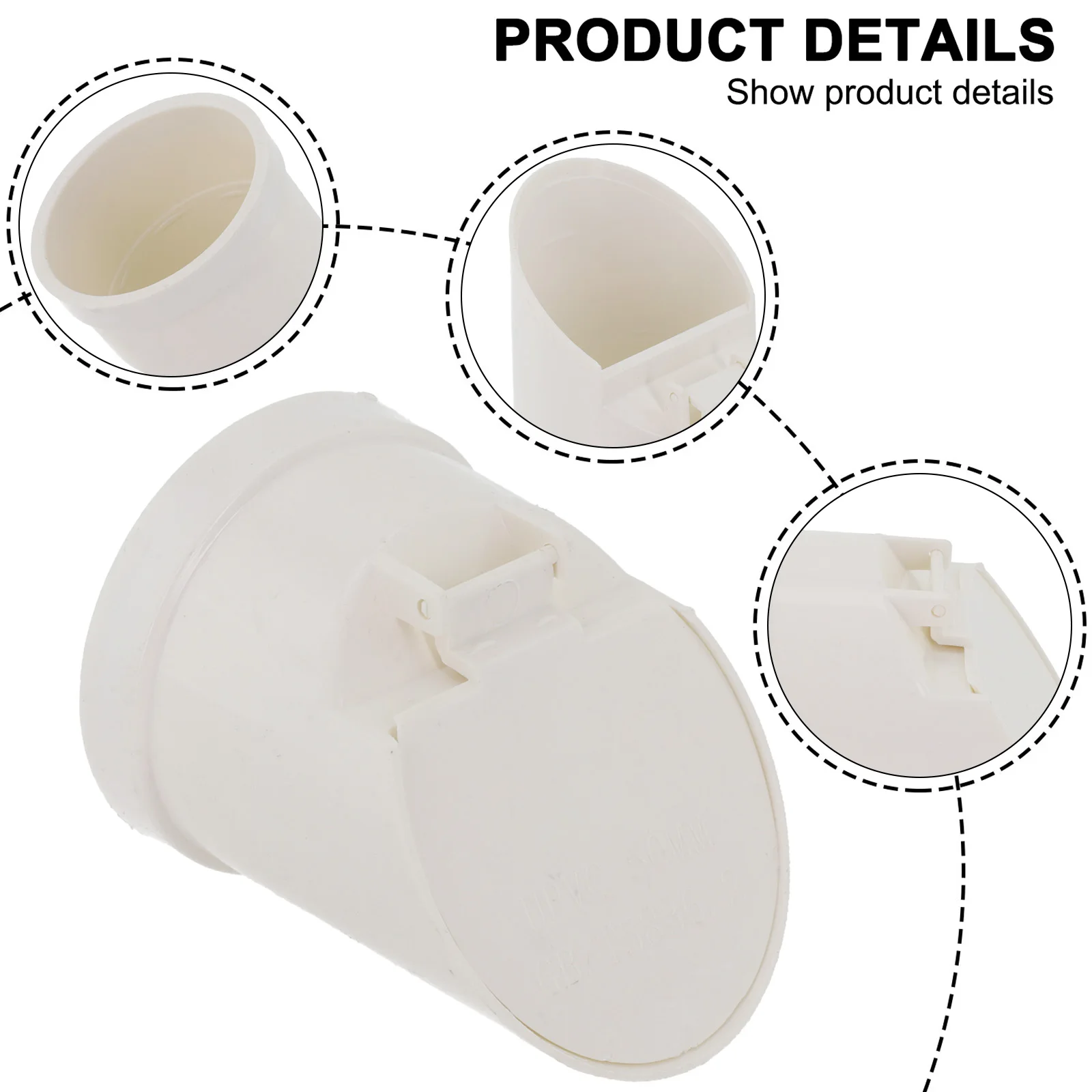 

Floor Drains Pipe Cover Drainage Cover 50-160mm Anti-smell Auto Closing Displacement Drainage Pipe Floor Drains