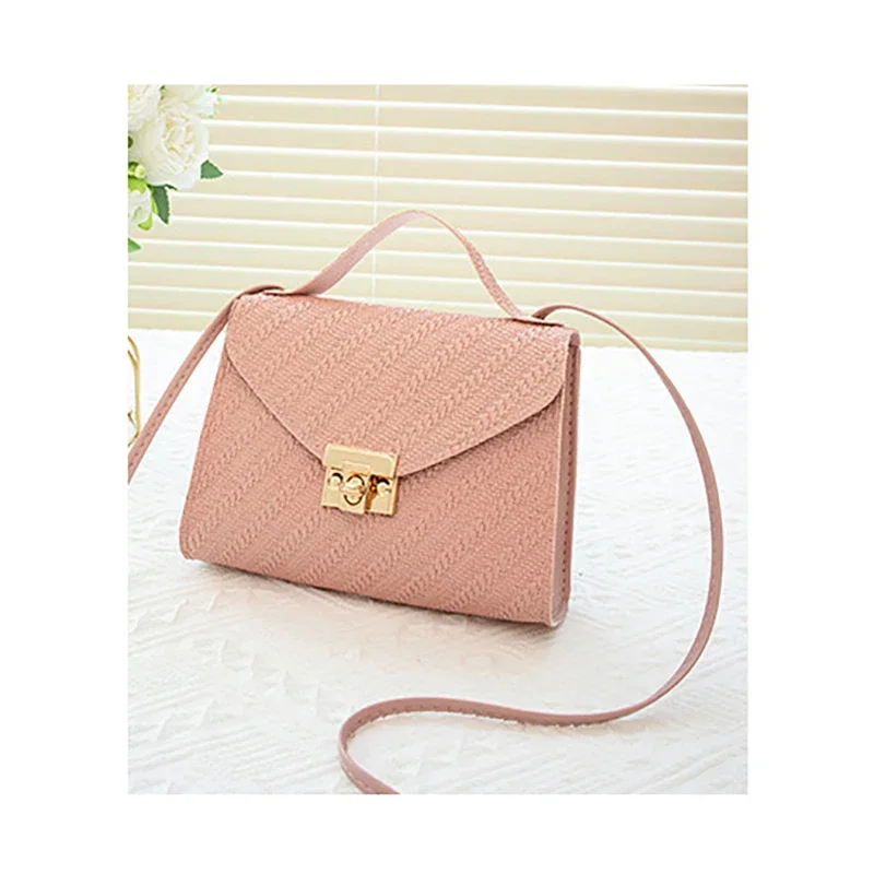 Small Square Bagsmall Square Bag Fashion PU Leather Shoulder Handbags Casual Small Crossbody Bag for Women Light Luxury Handbags