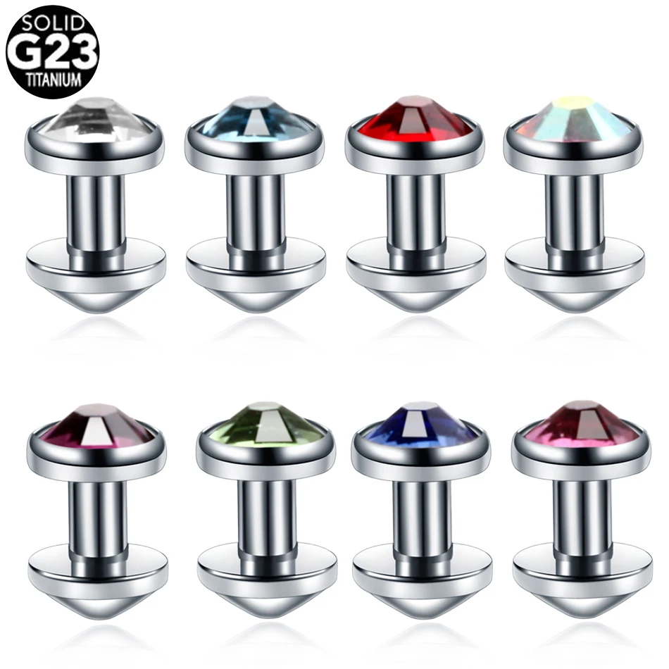 Microdermal: Tudo o que você precisa saber antes de comprar um piercing de âncora dérmica em titânio com cristal CZ
