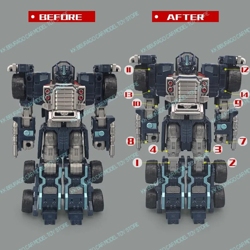 Transformatie Armada Universe Nemesis Prime Actiefiguren GO BETTER Filler Onderdelen Upgrade Kit OP Accessoires Beeldjes Gift