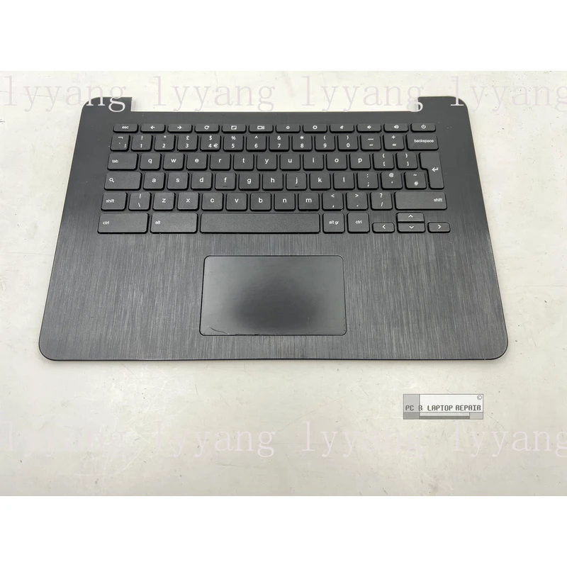 

f For ASUS Chromebook C300SA Palmrest Top Cover UK Keyboard Black 13NB05W1AP0401