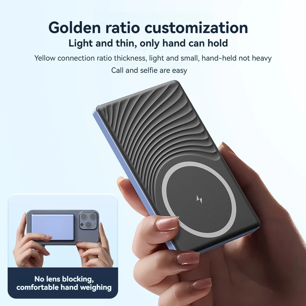 Xiaomi MIJIA 200000mAh 120W بنك الطاقة المحمول اللاسلكي المغناطيسي شحن سريع قدرة عالية آيفون سامسونج VIVO Xiaomi #4