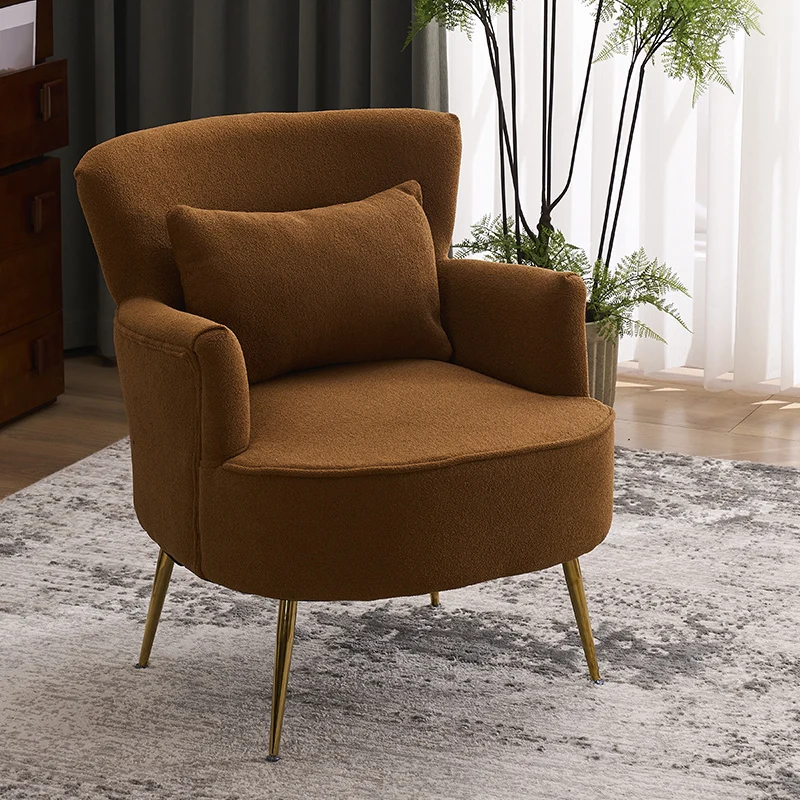 Living Room Chairs Decoration Wedding Party Events Modern Pad Cushion Elastic Vintage Armchair Antiques Fauteuil Home Furniture