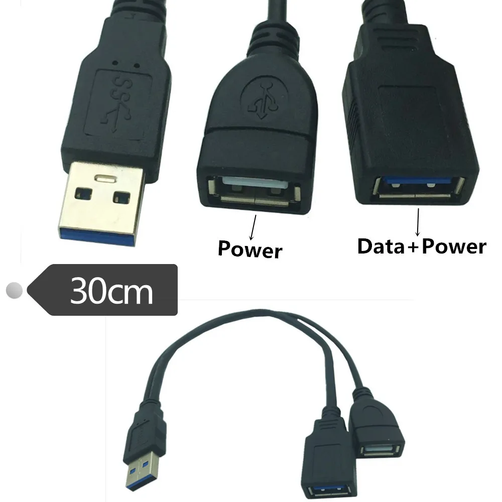 

Кабель-удлинитель с двумя USB-портами, 3,0 м