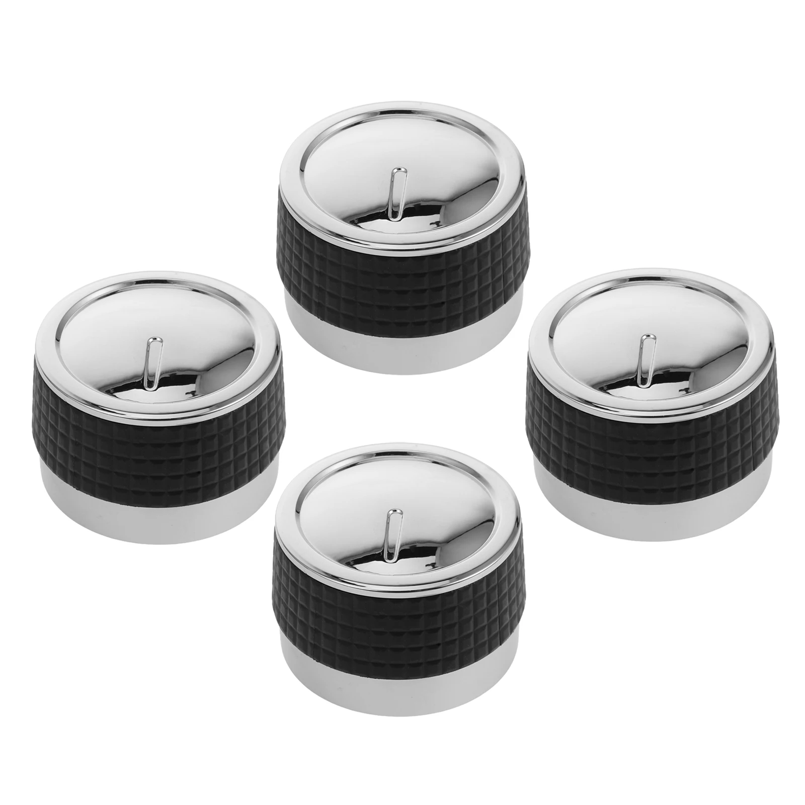 

4 pcs Electroplated Bbq Knob Replacement Universal Gas Grill Rotating Switch For Oven Stove Burner Control Nonslip Grip Grill