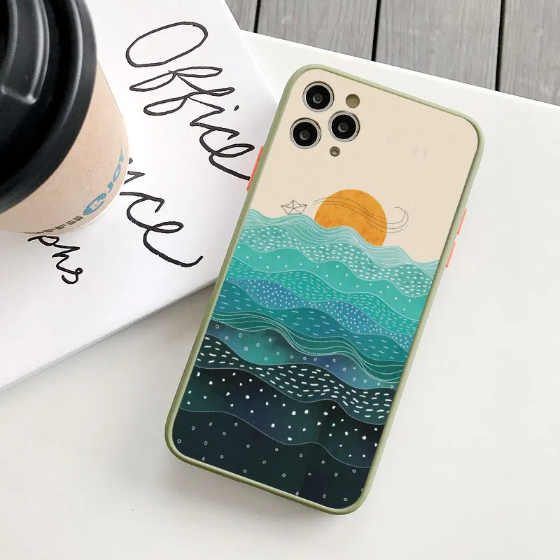 Whale Fish Wave Sea Handyhülle für iPhone X XR XS 17 15 13 14 12 11 Pro Max 14 16 Leuchtturm für iPhone 15 Plus stoßfeste Abdeckung – Detail 10