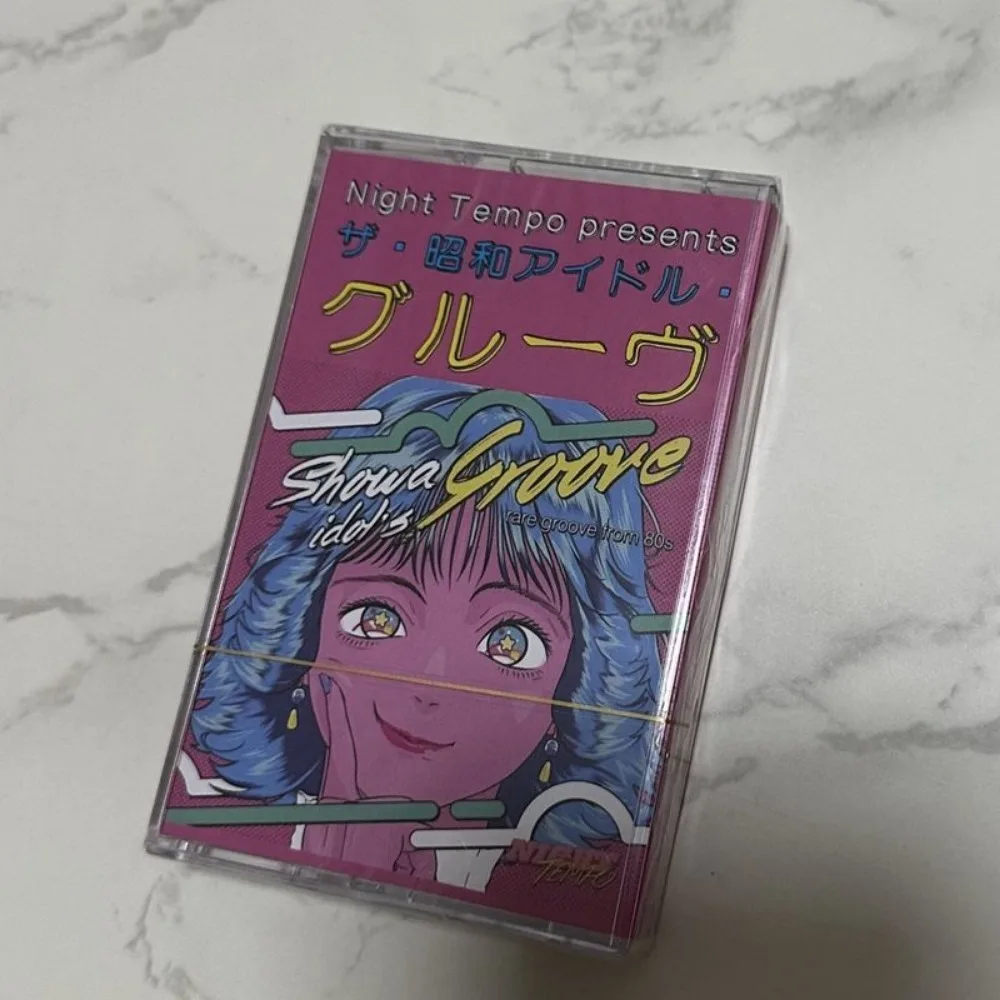 

Новая запечатанная кассета: Японская ретро-музыка, фанк, Showa Idol, винтажный электронный дэнс, коллекционный аудиофильский предмет