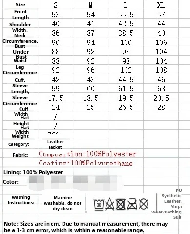 Damska skórzana kurtka, modna odzież wierzchnia, miękka skórzana krótka bluzka do noszenia na co dzień w stylu streetwear.