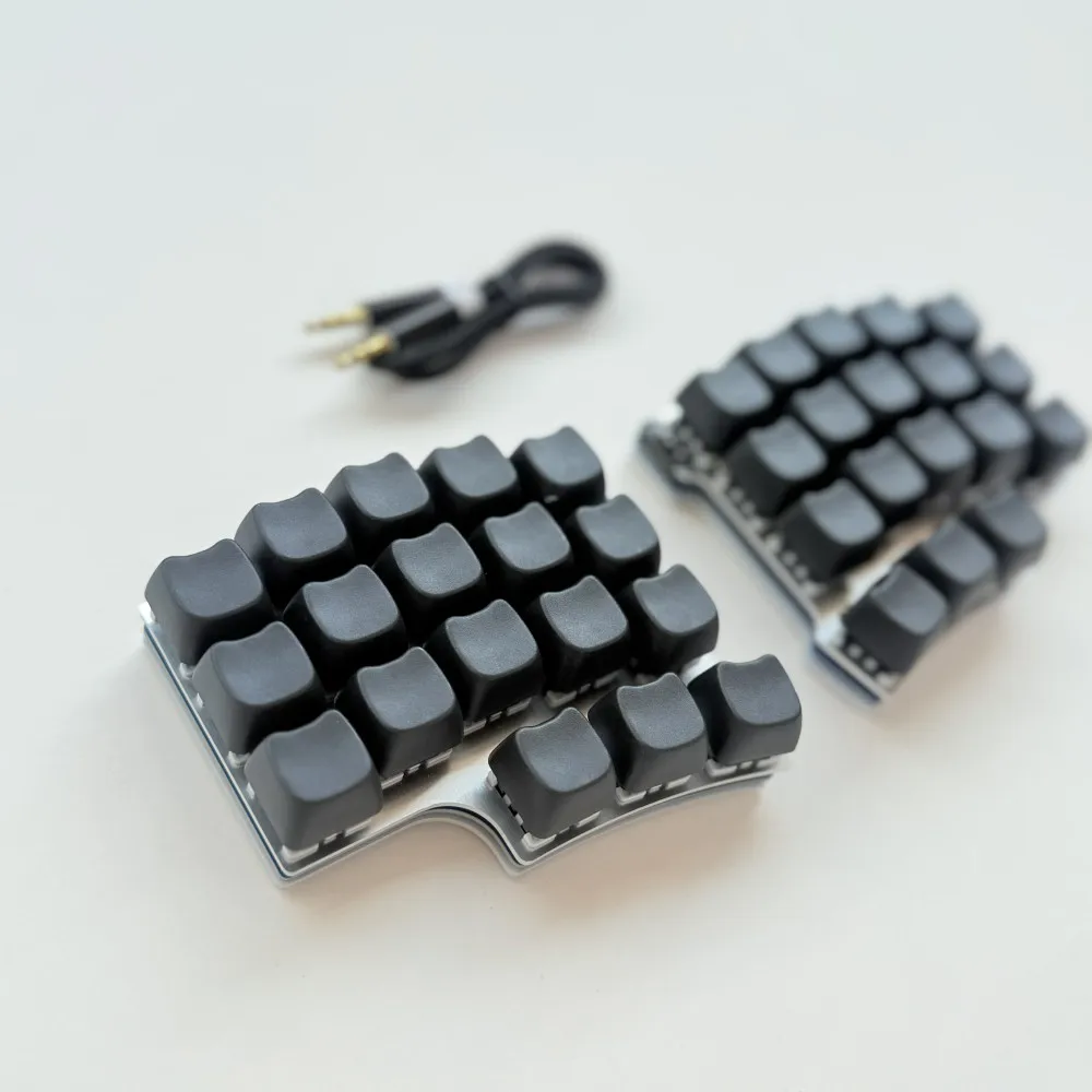X7 Split Mini Keyboard 3x5 Wired Mechanical Keyboard Hot Swap VIAL QMK Gaming Keyboard PBT Keycap Ergonomics Teclado Accessory