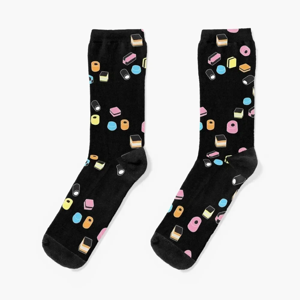 

Liquorice allsorts Socks Novelties Thermal man winter Running custom sports Boy Socks Women's