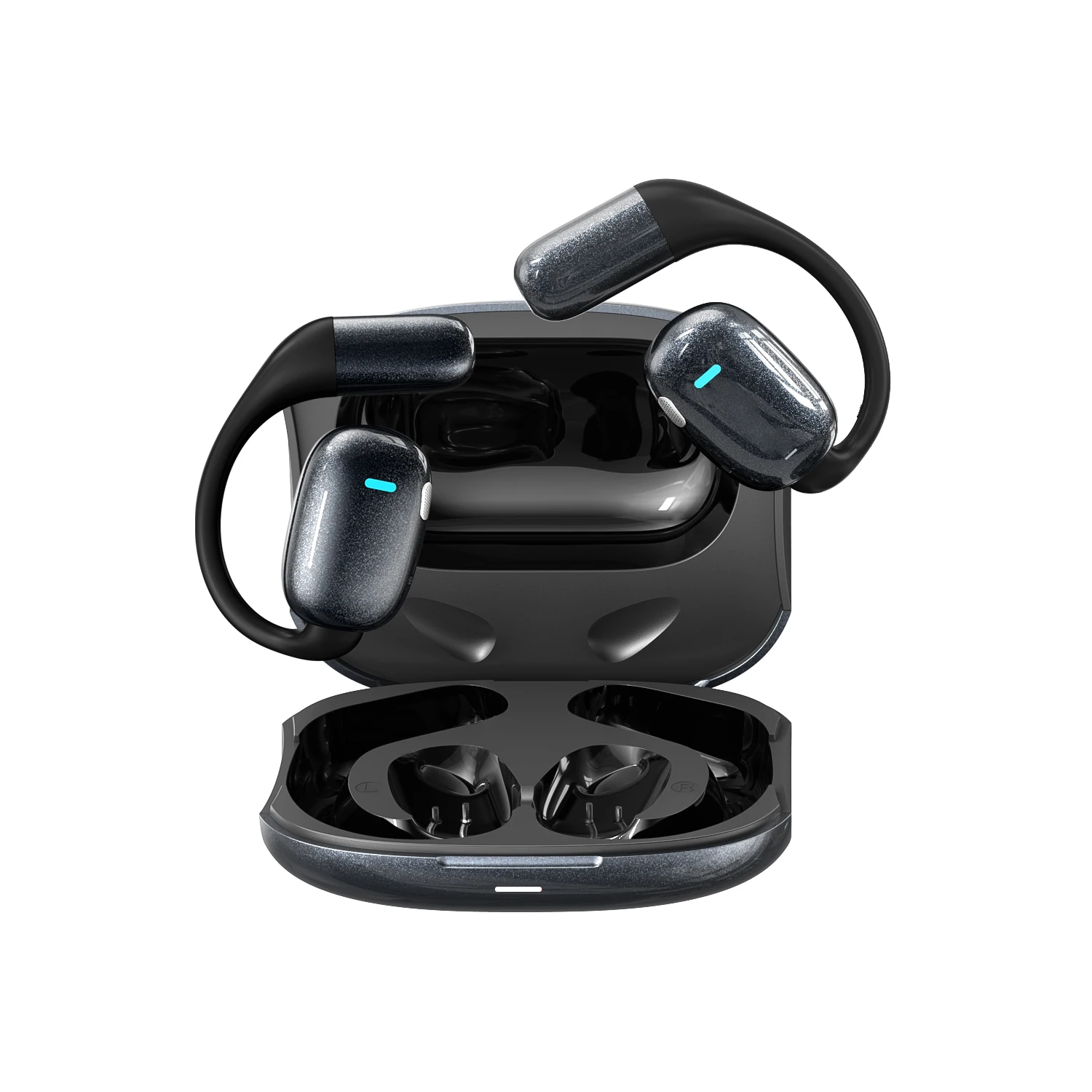 2025 سماعات بلوتوث رياضية جديدة مفتوحة الأذن 5.3 سماعات OWS BLAST! I60 سماعات أذن لاسلكية OWS i60 مع خاصية إلغاء الضوضاء مع ميكروفون #5