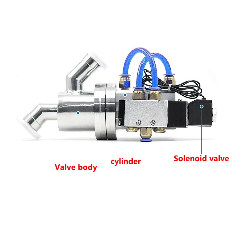 KF (NW) صمام فلابر هوائي من النوع Y صمام زاوية صمام زاوية هوائي GDQ فراغ عالي #6