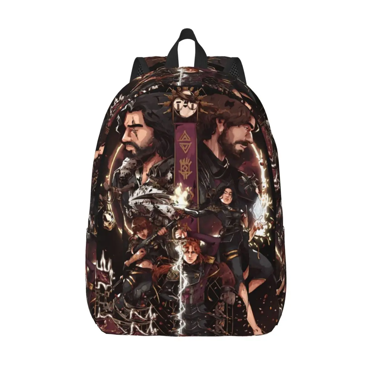Clair Obscur Expedition 33 Gustave Backpack Gift High School Business Video Game Daypack Men Women Laptop Computer Canvas Bags