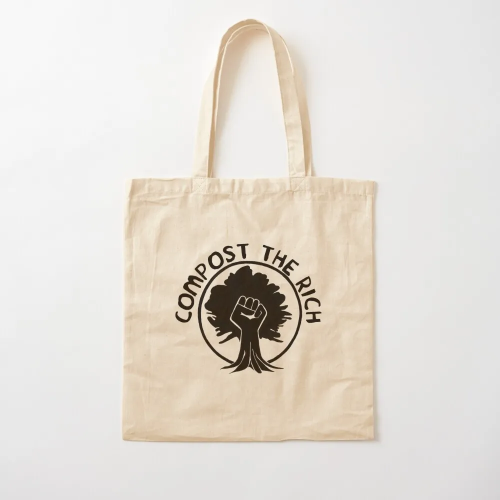 

Compost the Rich Tote Bag tote bag university reusable grocery bags tote bags cloth bags Canvas Bag