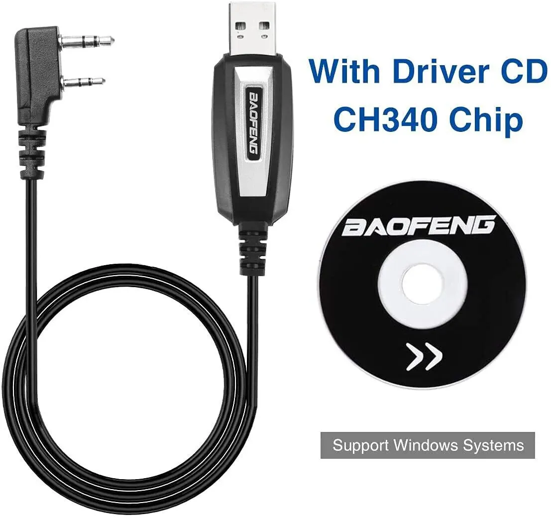 Cable USB de programación para radios Baofeng UV-5R y Quansheng UV-K5 - imagen 4