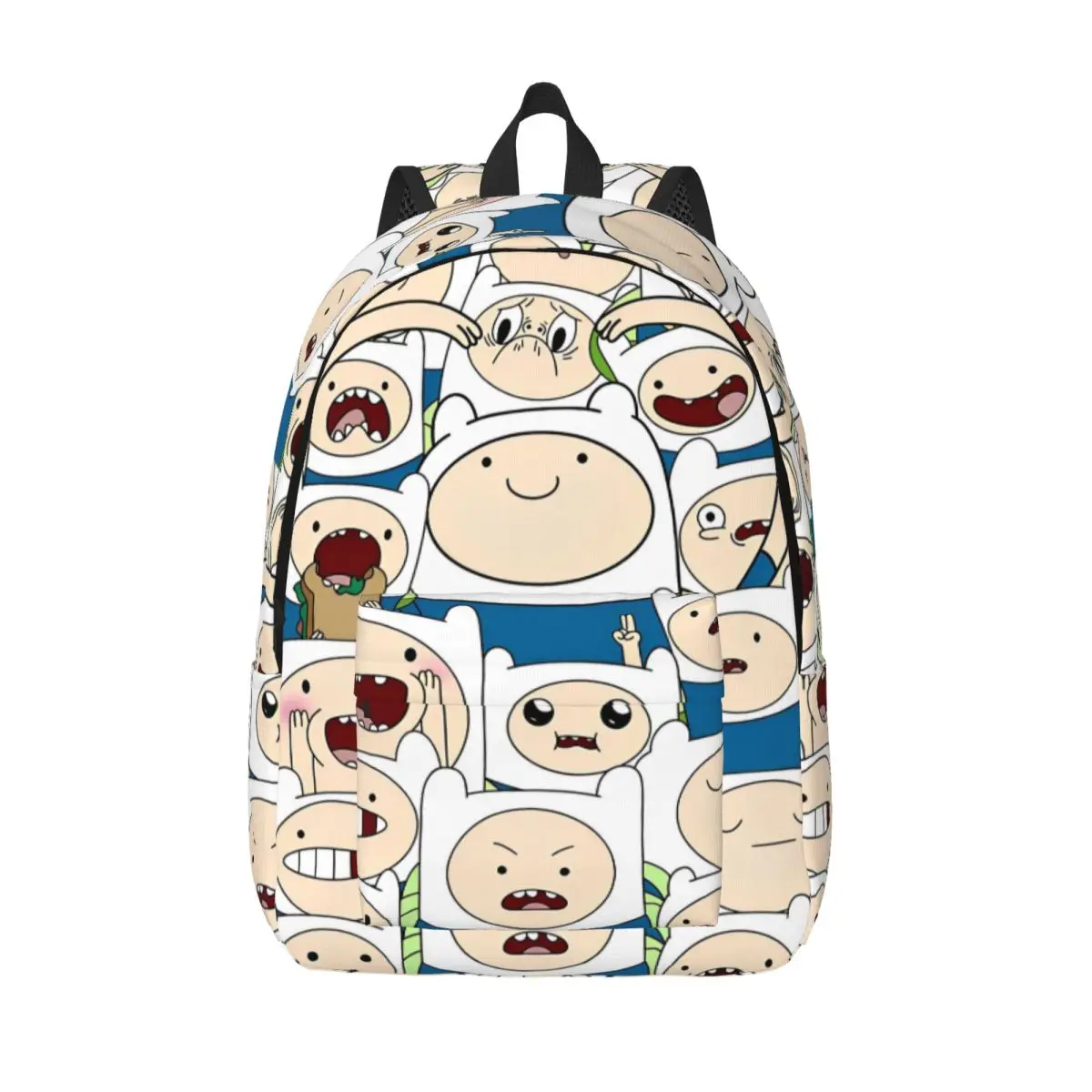 Finn The Human Collage Backpack for Preschool Primary School Student Adventures Bookbag Boy Girl Kids Daypack Travel