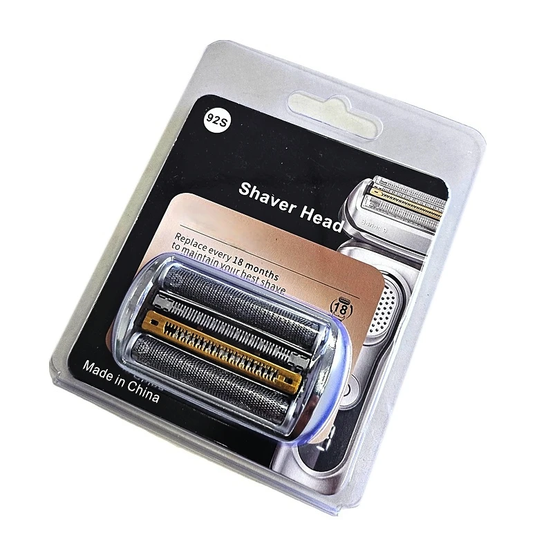 

Сменные аксессуары для мужской электробритвы, сменное лезвие, серебристое, 92S