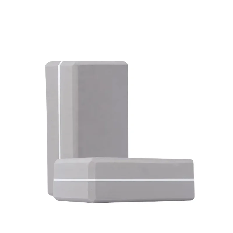 

Customized LOGO High-Density EVA Foam Yoga Blocks Anti-Slip Home Fitness Bricks Cork Workout and Yoga Exercises Stocked Product