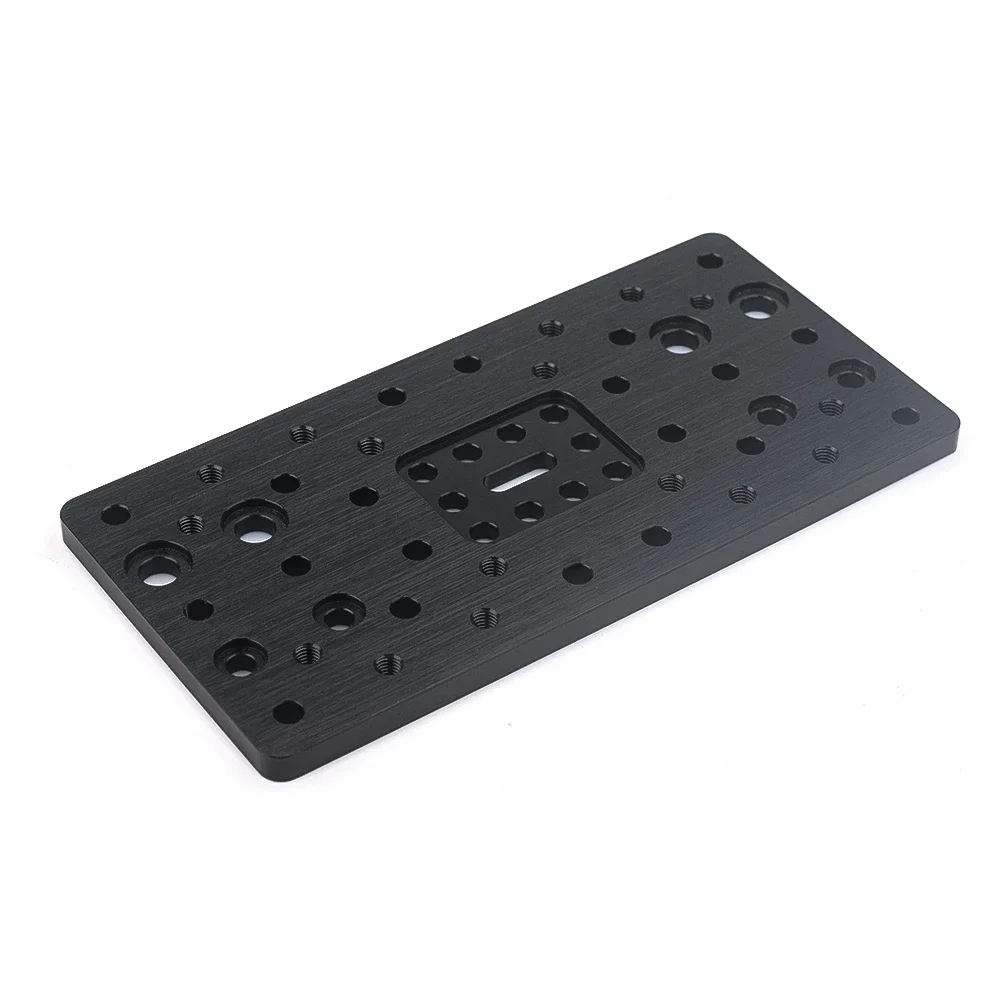 Openbuilds C-Beam Gantry Plate - Double Wide Aluminum Construction Mounting Board T6x77.15x155mm For 3D Printer Accessories