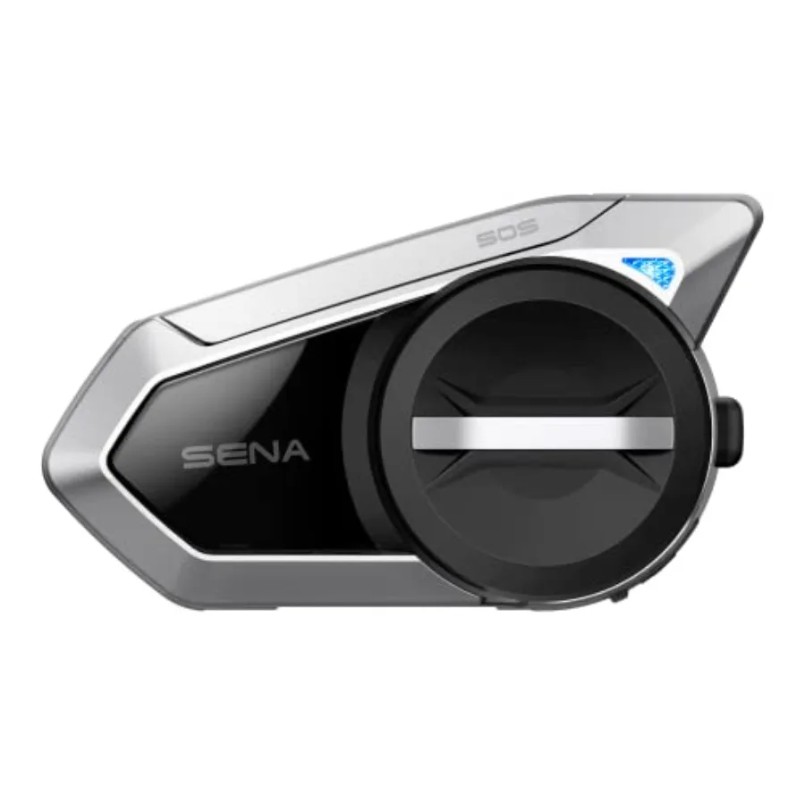 

Motorcycle intercom headset for outdoor riding premium mesh material black Harman Kardon sound with jog dial control and integr