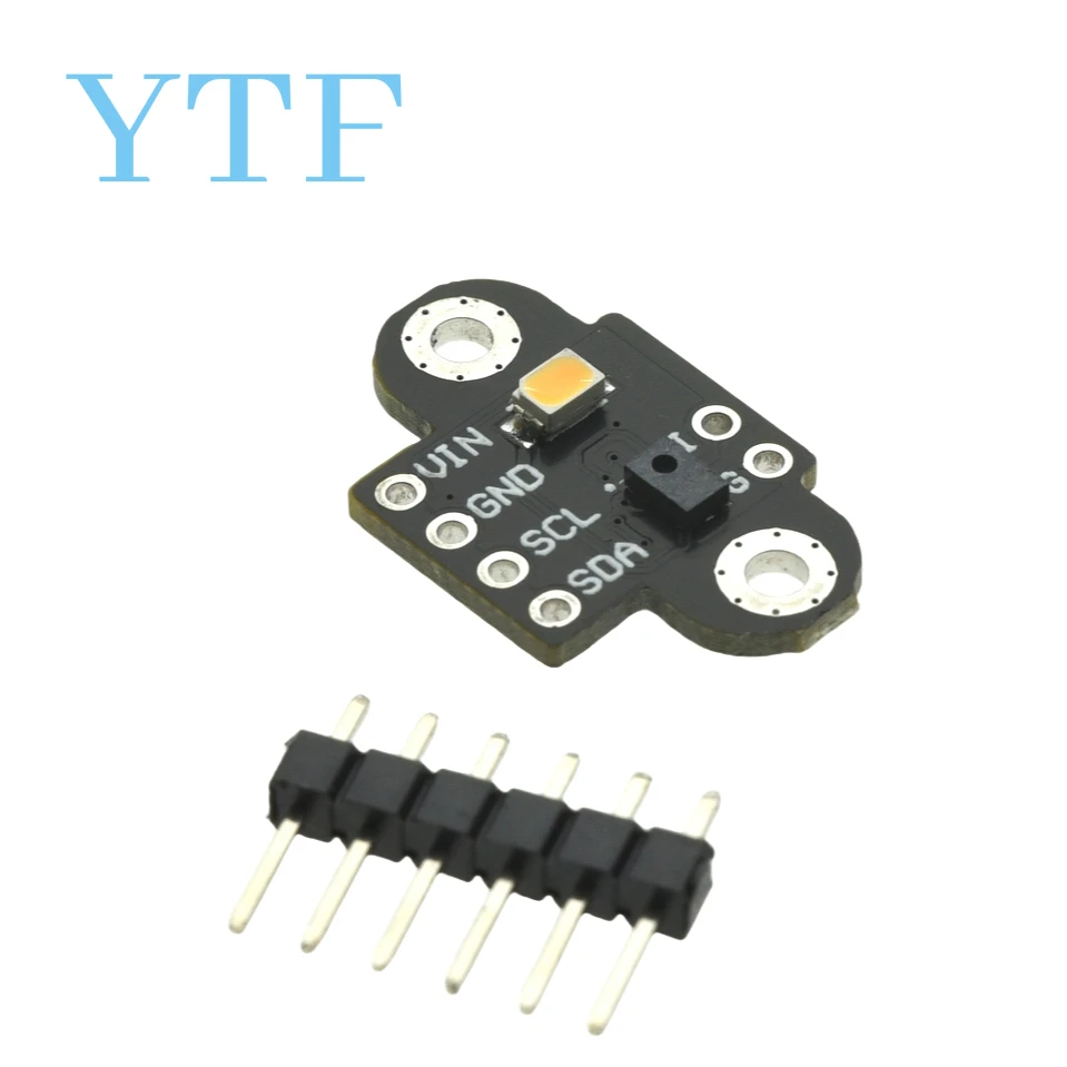 Módulo de Sensor de espectómetro de Color infrarrojo Visible, AS7263, AS7341, GY-AS7262