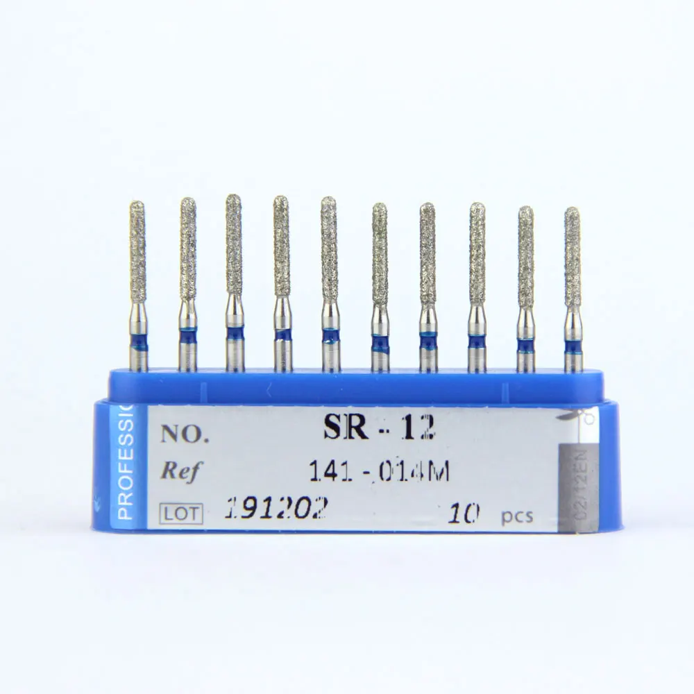 10 Teile/los Dental Diamant Bohrer Bohrer 39 Größen 1,6mm für High Speed Handstück Stomatologie Abteilung Zahnmedizin Schleifen Werkzeuge – Detail 14