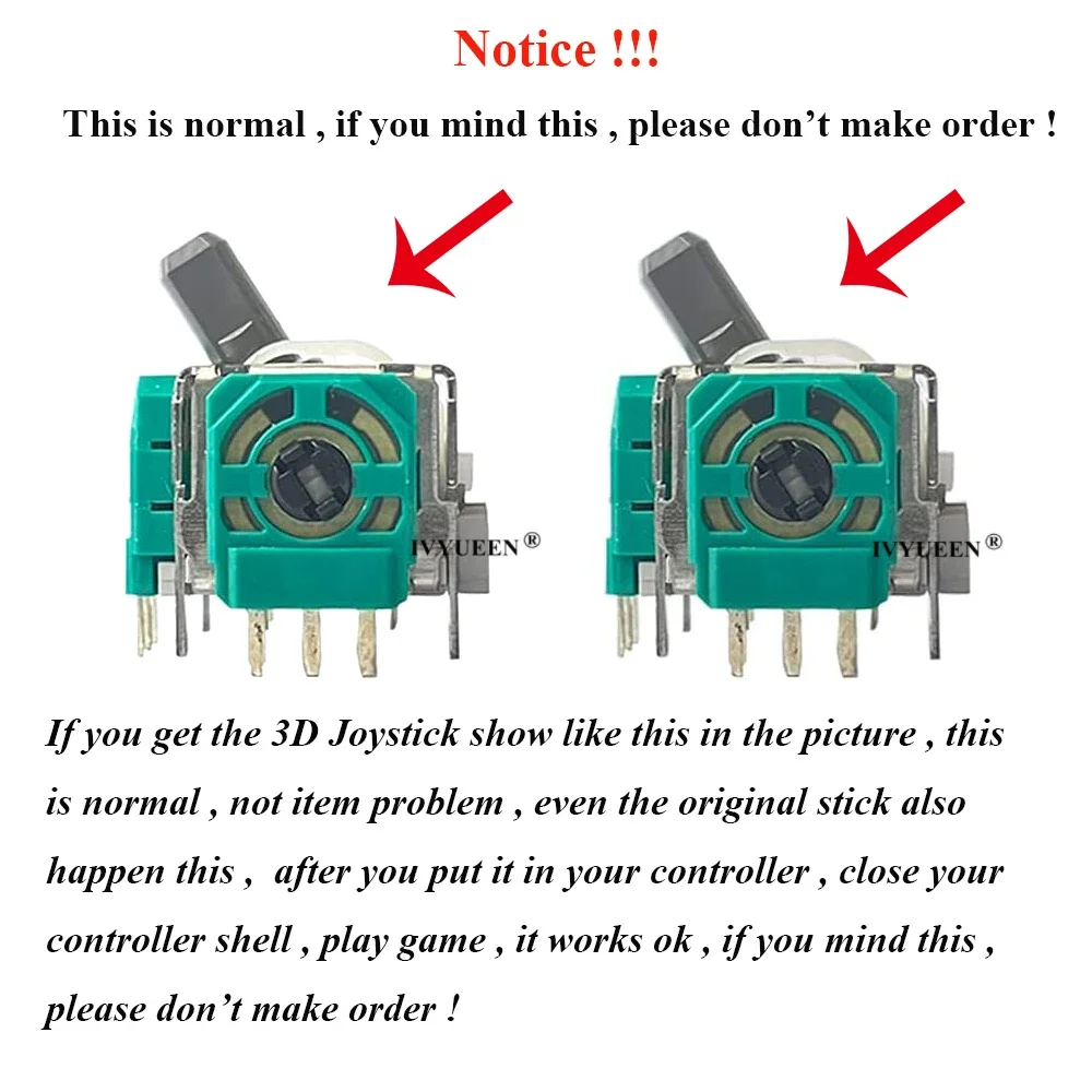 Joystick di ricambio per XBox One Series S X Core Controller Analogico Stick Modulo sensore levetta 3D Kit di riparazione potenziometri
