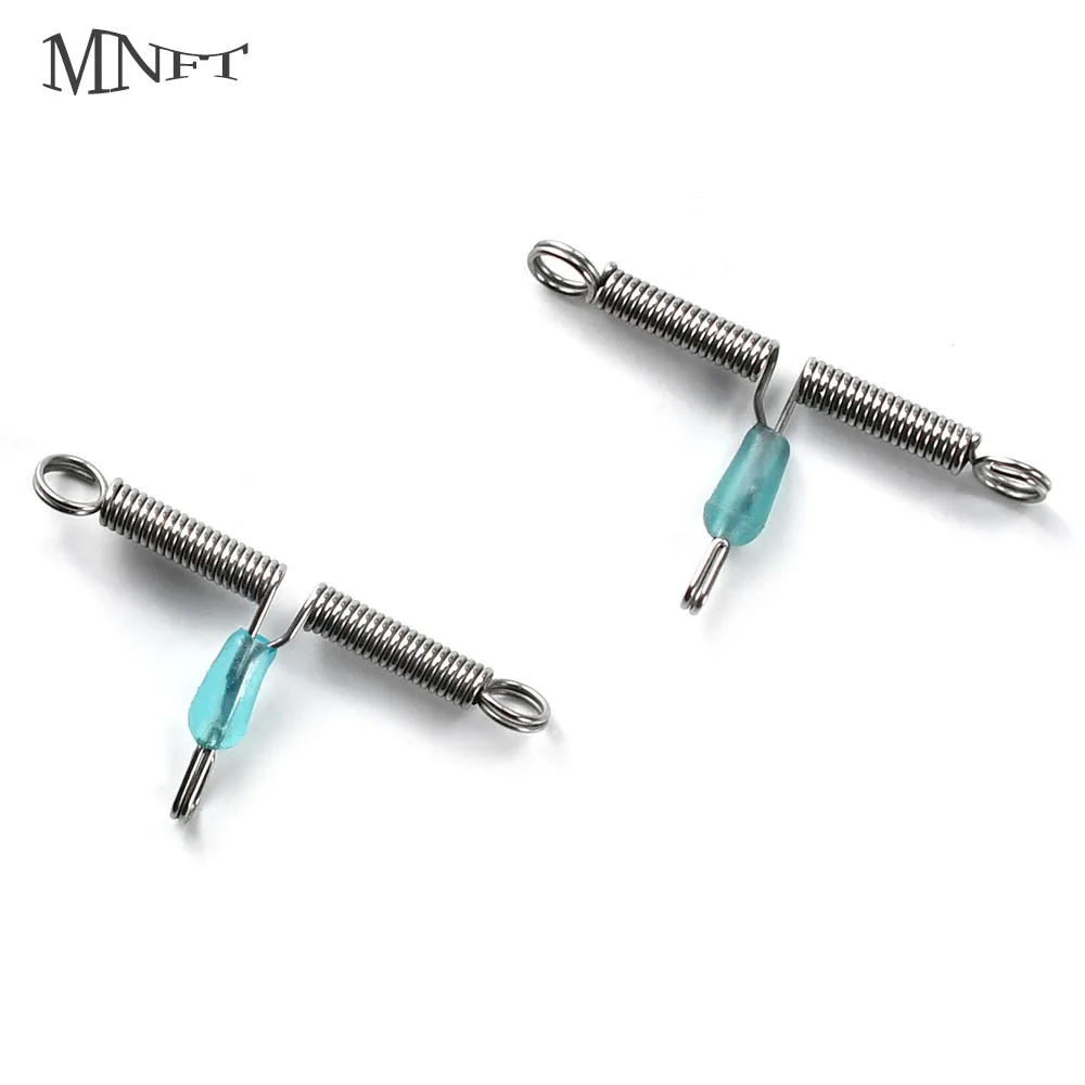 15 Stücke Angelschnur Raum Bifurkation Edelstahl Angeln Balance Rigs Haken Draht Arm T Form Wirbel Twisted Cross-Line