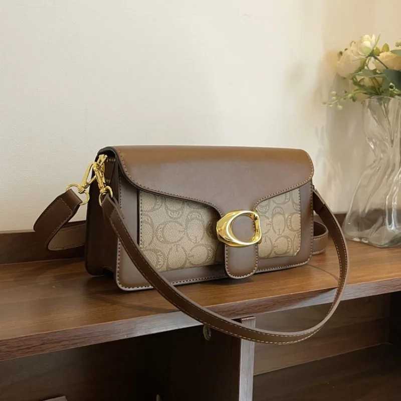 

Popular Classic Elegant Handbag For Women Luxury Designer Diaper Bag Leather Large Capacity Minimalist Shoulder Bag