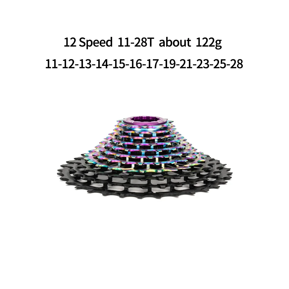 ZTTO Ultralight Road Bike 11S 12S Cassette 11/12 Speed Bicycle Freewheel 28-36T Hollow HG Structure K7 11V 12V Cycling Roa Parts