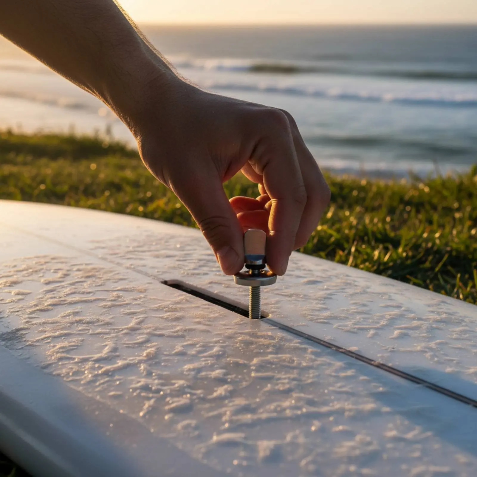 Surfboard Fin Screw Seawater Stainless Steel Fin Fastener Rust Resistant Robust Duty for Surfers
