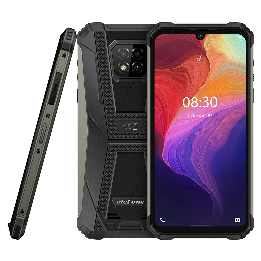 ulefone Armor 8 Pro-8gb Best Mobile Phones Grade Rugged Phone Oem Ip68 Explosion Proof Celular Intrinsically safe cell