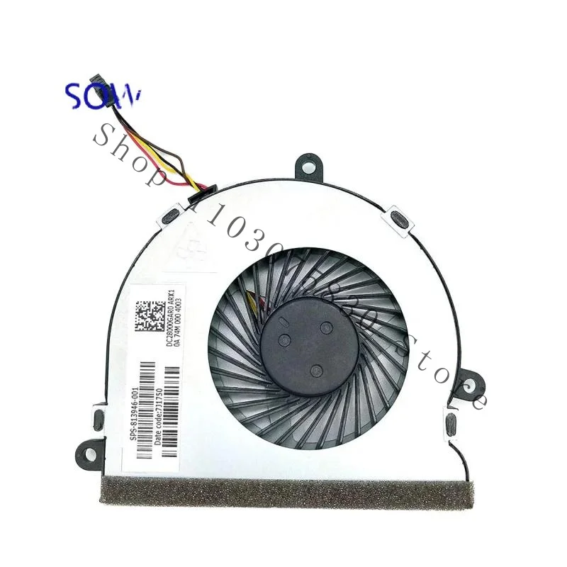 WYORESY CPU Fan for HP 15-AC 15-AY 15- BA 15-BD 15-BS 15-AF 250 G4 G5 TPN-C125 C126 Cooler Fan 813946 -001 DC28000GAR0