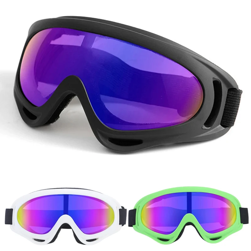 Skiing Goggles Cycling Motorcycle Windproof Goggles  Anti-fog UV400 Snowboard Snow Goggles Winter Outdoor Sport Skiing Eyewear