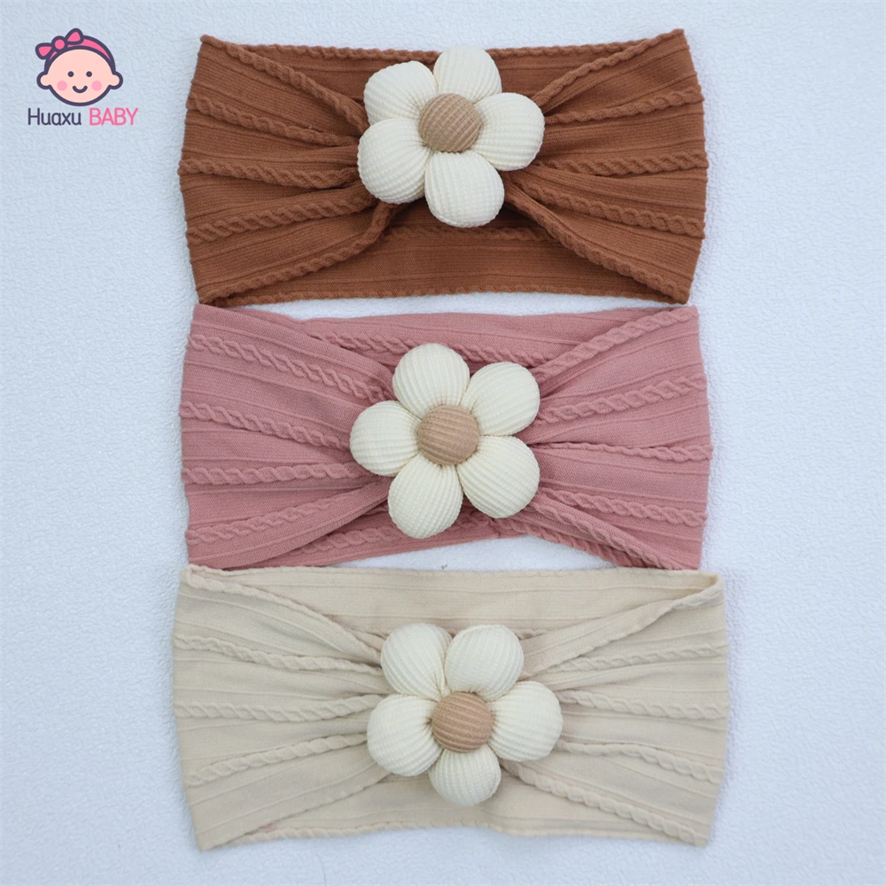 

New Baby Girl Headbands Nylon Hairbands Baby Headband Soft Elastic Hair Girl Turban Newborn Baby Hair Accessories For Children
