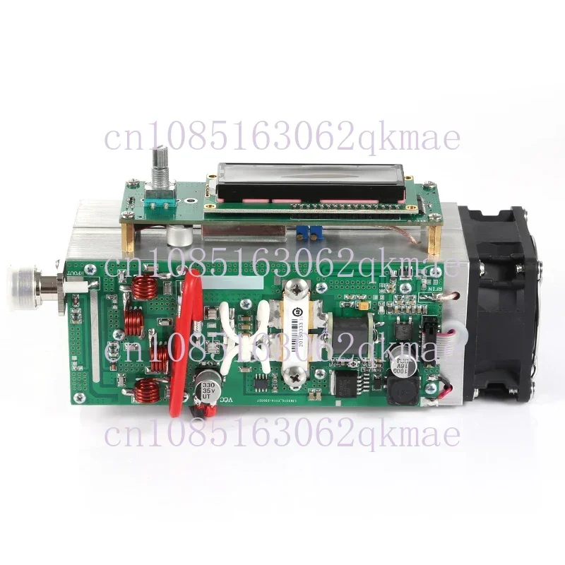 120W  Adjustable 87.5-108MHz FM Transmitter Radio Station Ham Full Protection Design Support SD Card MP3 High Precision