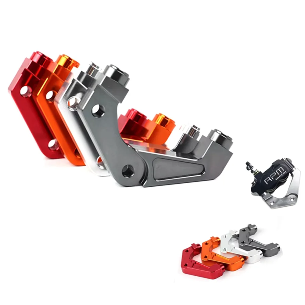 Motorcycle Front Brake Caliper Bracket/adapter For 200/220mm Brake Disc Rpm Adelin Frando 82mm Brake Caliper For Yamaha Scooter